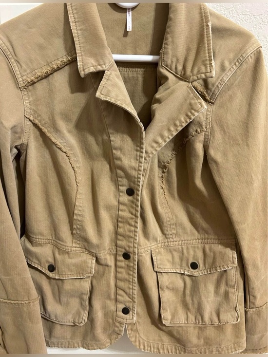 Free People Jackets & Blazers - Free People ruffle jacket